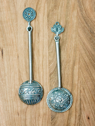 Pewter Coffee Scoops